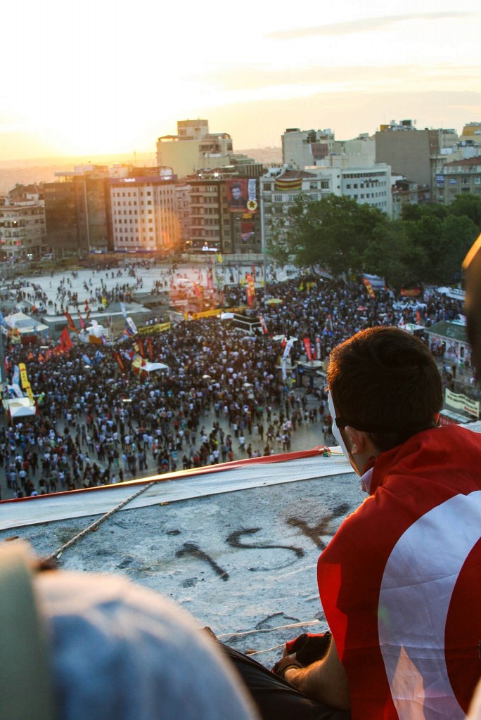 Taksim square protestations