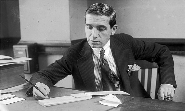 Charles Ponzi founder of Ponzi scheme