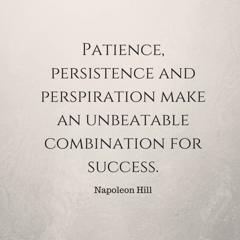 Patience: a necessary attitude for successful entrepreneur