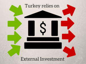 Turkey rely on external investement