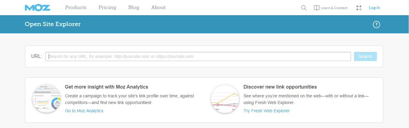 Open Site Explorer by Moz
