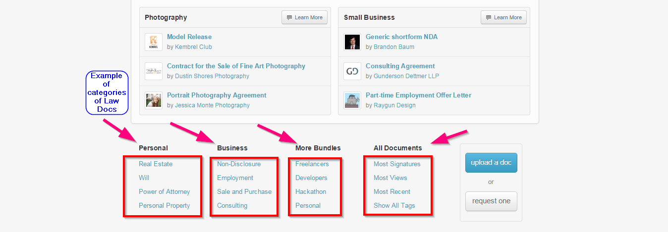 -Docracy - Free Legal Documents