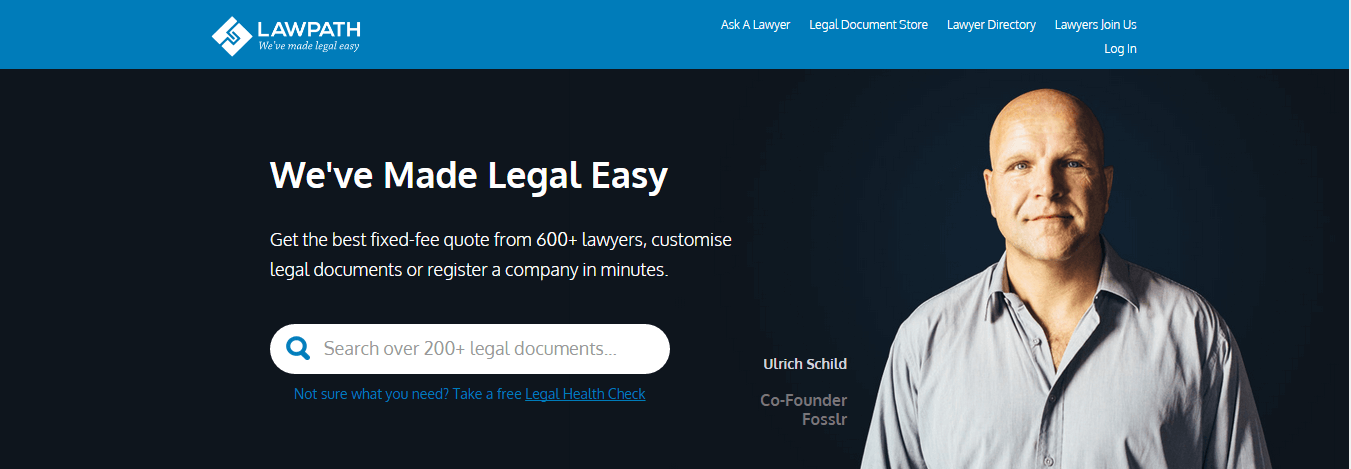 LawPath Affordable Online Legal for Businesses