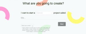 Create your project in Kickstarter