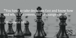 The Ultimate Secrets To Think And Grow Rich - Decision quote 1