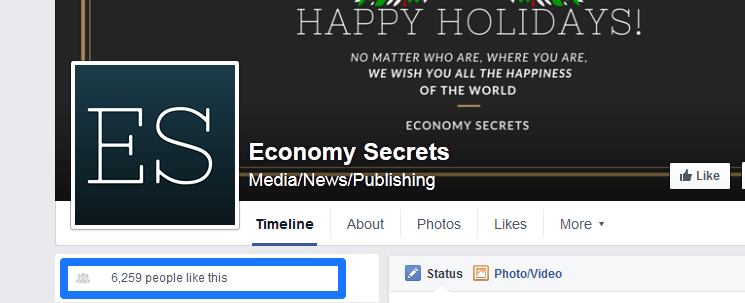 Economy Secrets facebook page