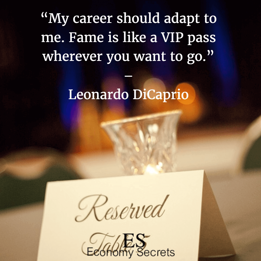 Leonardo DiCaprio Quotes 25