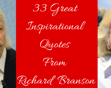 33 Great Inspirational Quotes From Richard Branson
